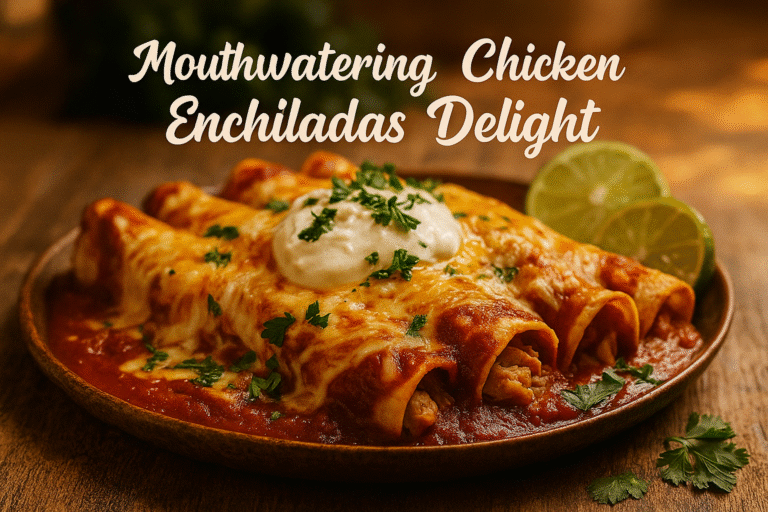 Chicken Enchiladas