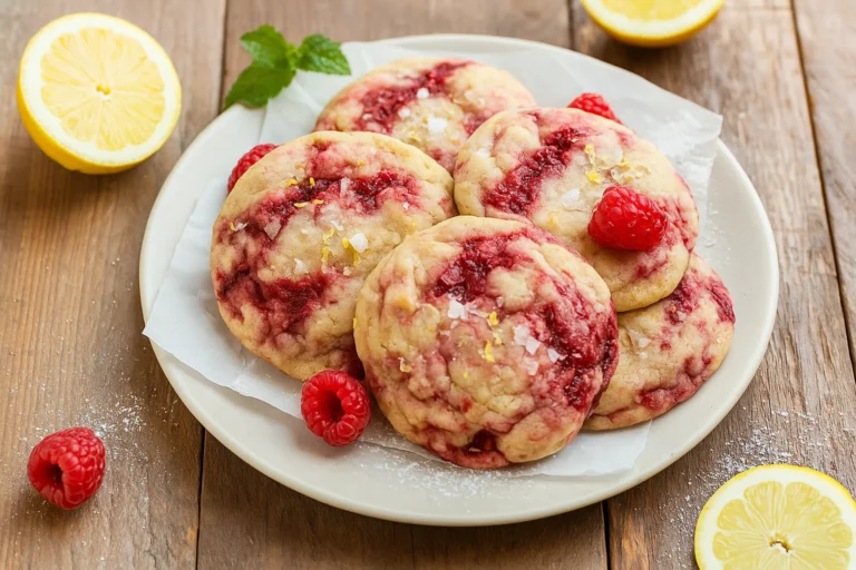 Lemon Raspberry Cookies