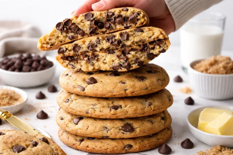 6 Giant Chocolate Chip Cookies No Chilling  Sallys Baking Addiction