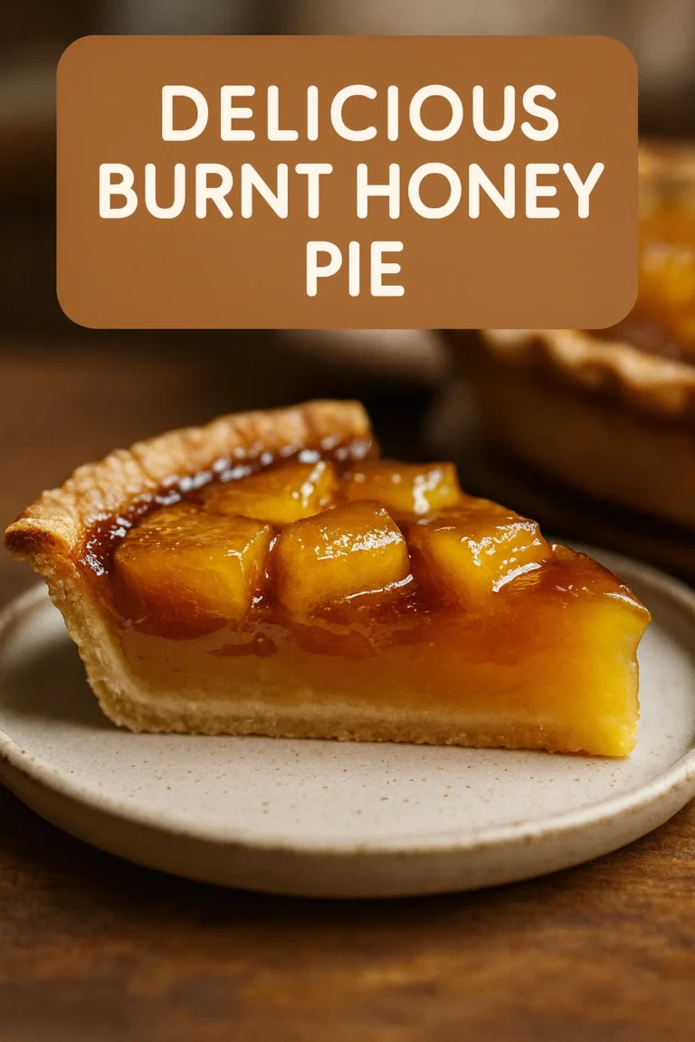 Burnt Honey Pie