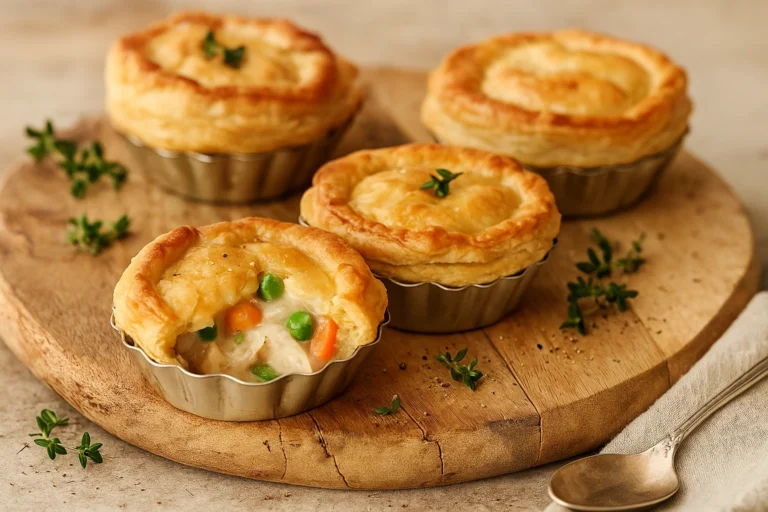 Delicious Mini Chicken Pot Pies