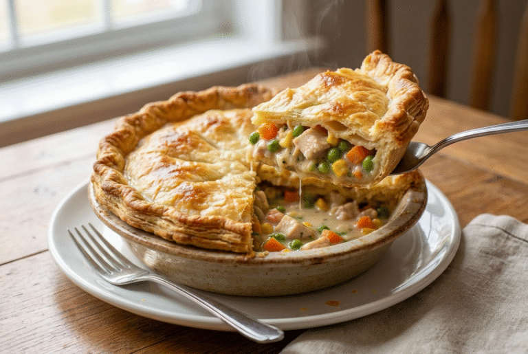 Aldi Recipe: Easy 4-Ingredient Chicken Pot Pie