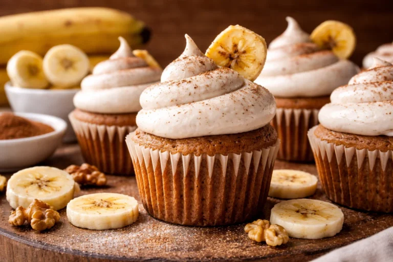 Banana Cupcakes with Cinnamon Cream Cheese Frosting  Sallys Baking Addiction