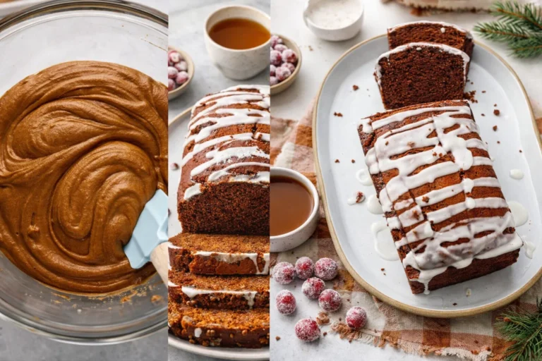 Spiced Gingerbread Loaf