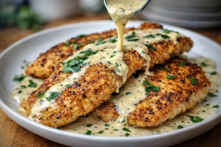 Easy Parmesan Crusted Chicken Garlic