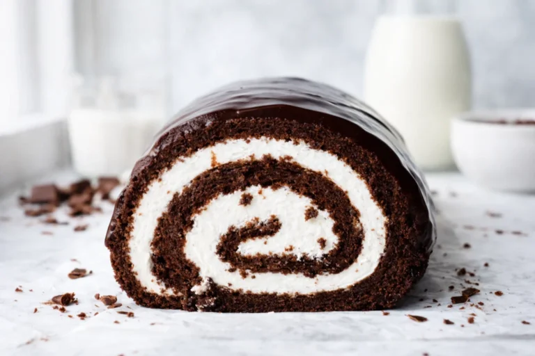 Chocolate Cake Roll Swiss Roll  Sallys Baking Addiction