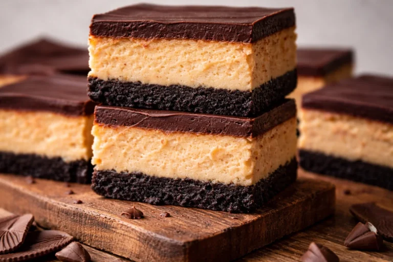 Chocolate Peanut Butter Cheesecake Bars  Sallys Baking Addiction