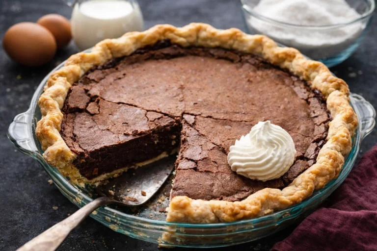 Magical Chocolate Pie Chess Pie  Sallys Baking Addiction