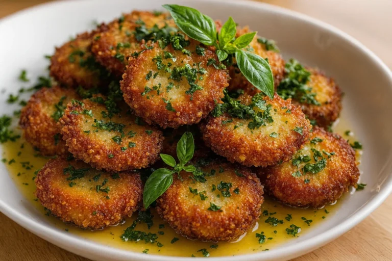 Savory Crispy Fried Falafel with Herbs Delightful Dinner Recipes for a Flavorful Meal