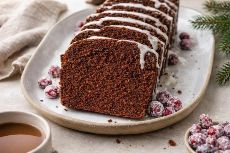 Spiced Gingerbread Loaf