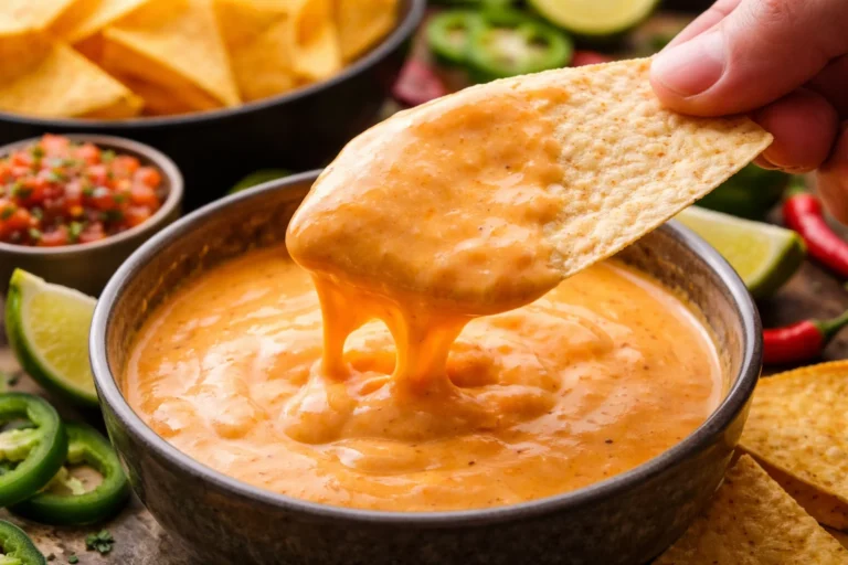 The Best Spicy Nacho Cheese Sauce  Sallys Baking Addiction