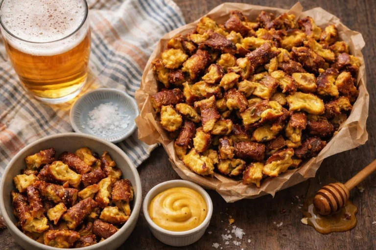 Better Than Store-Bought Homemade Honey Mustard Pretzels