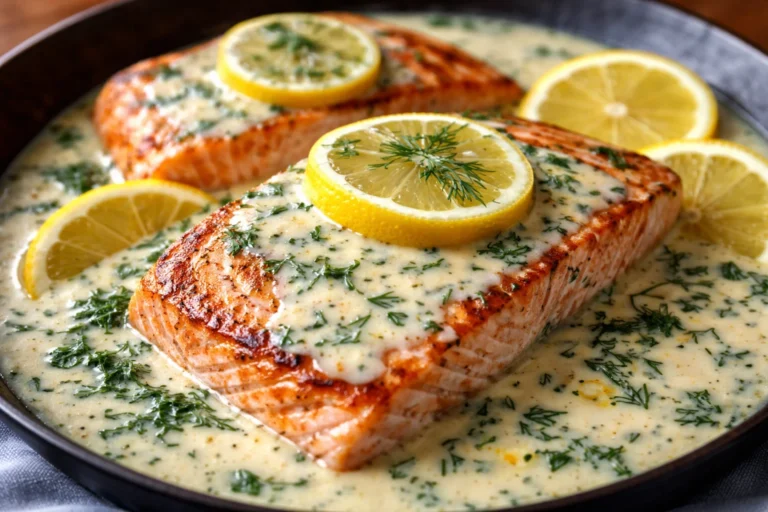 The Best Creamy Lemon Butter Salmon  Silky  Zesty