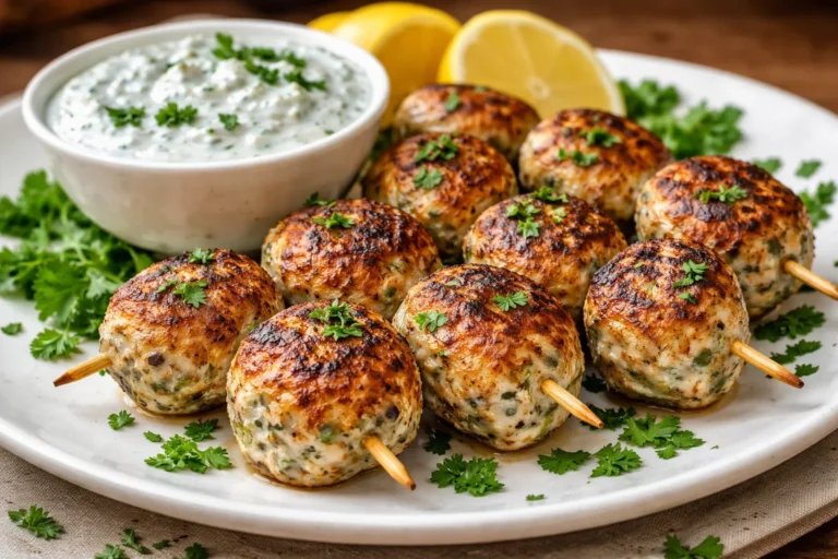 The Best Chicken Kofta With Garlic Yogurt