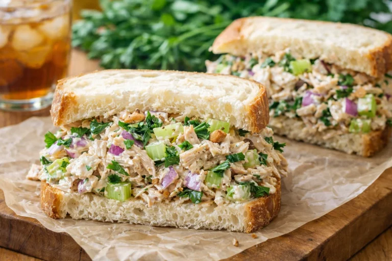 Easy Rotisserie Chicken Salad Sandwiches