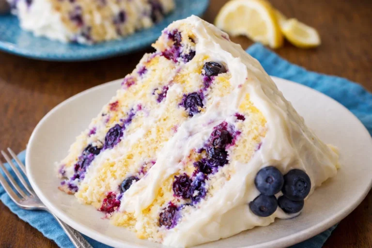 Lemon Blueberry Layer Cake  Sallys Baking Addiction