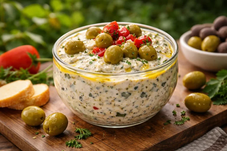 Tasty Olive Lovers Dream Dip Appetizer