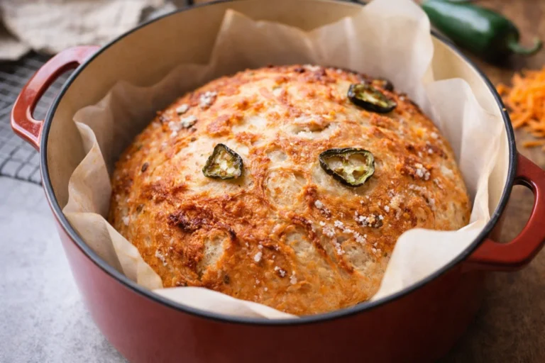 No Knead Jalapeño Cheddar Bread  Sallys Baking Addiction