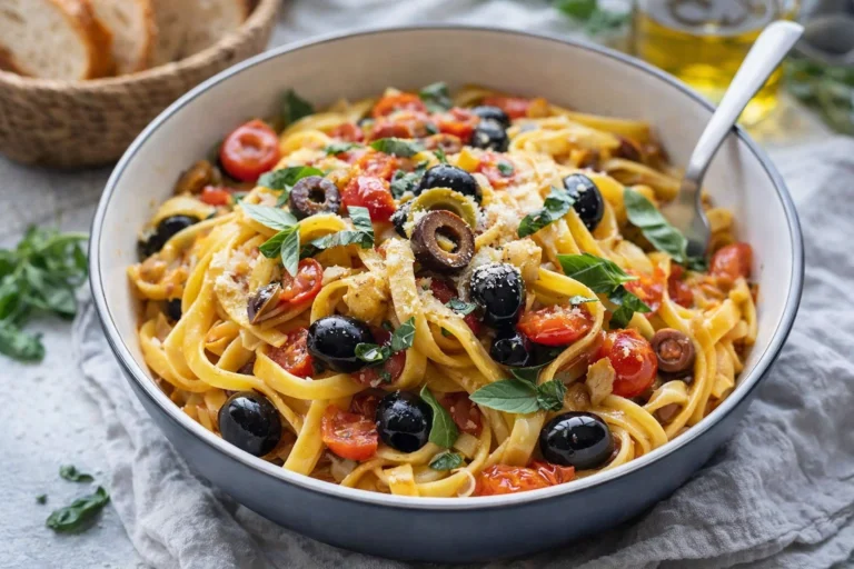 Easy Mediterranean One-Pot Pasta Dinner