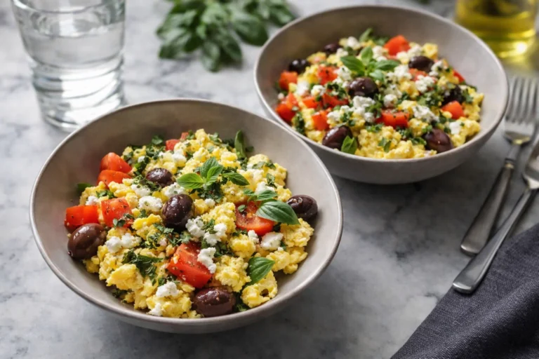 Easy Mediterranean Breakfast Bowls for Healthy Mornings