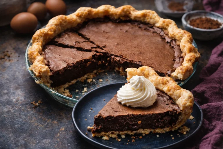 Magical Chocolate Pie Chess Pie  Sallys Baking Addiction