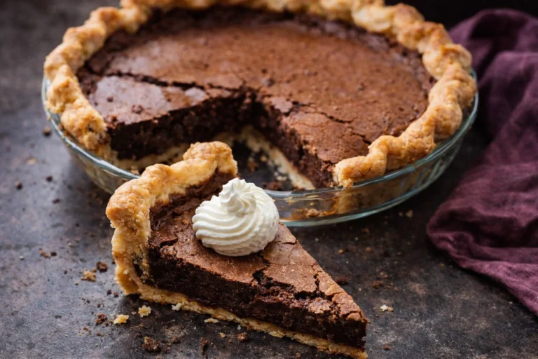 Magical Chocolate Pie Chess Pie  Sallys Baking Addiction