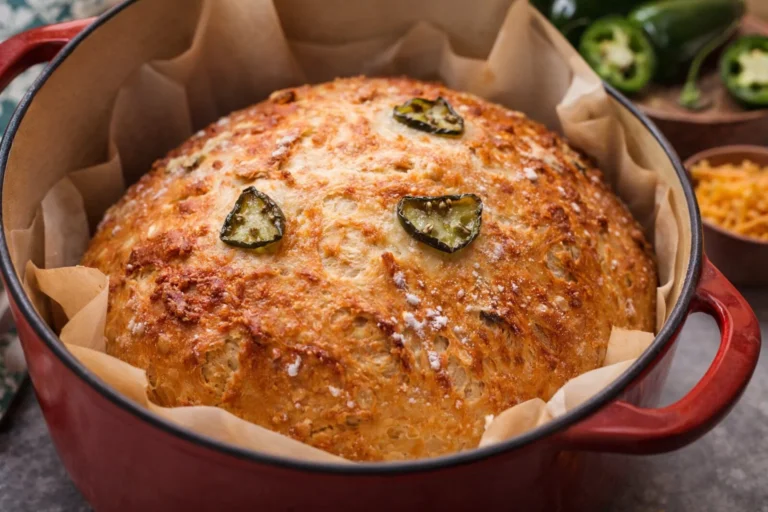 No Knead Jalapeño Cheddar Bread  Sallys Baking Addiction