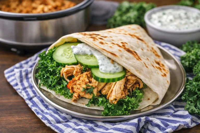 Cozy Slow Cooker Chicken Shawarma  Easy Dinner