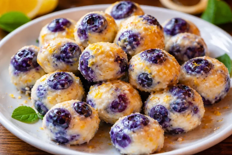 Cozy Lemon Blueberry Cottage Cheese
