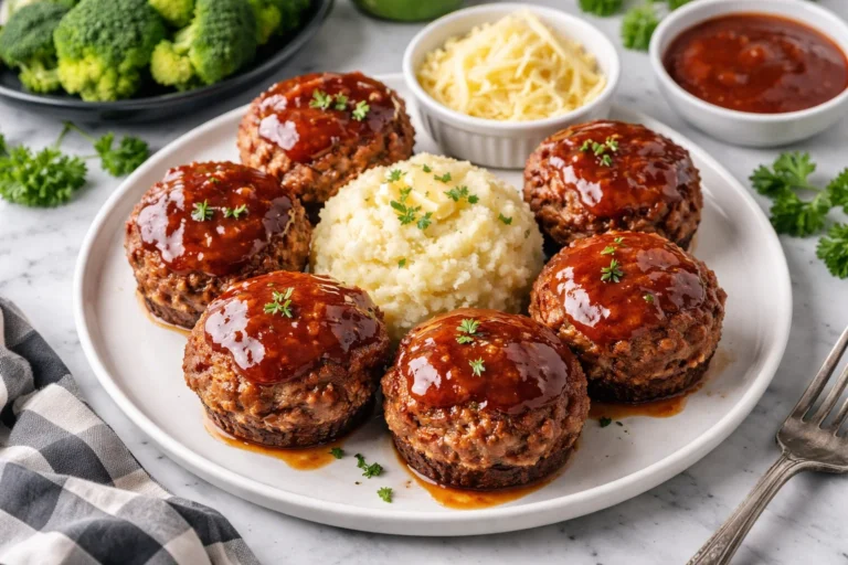 Cozy Mini Meatloaf Muffins  Quick Comfort