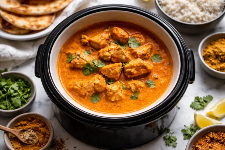 Cozy Slow Cooker Butter Chicken Creamy Curry