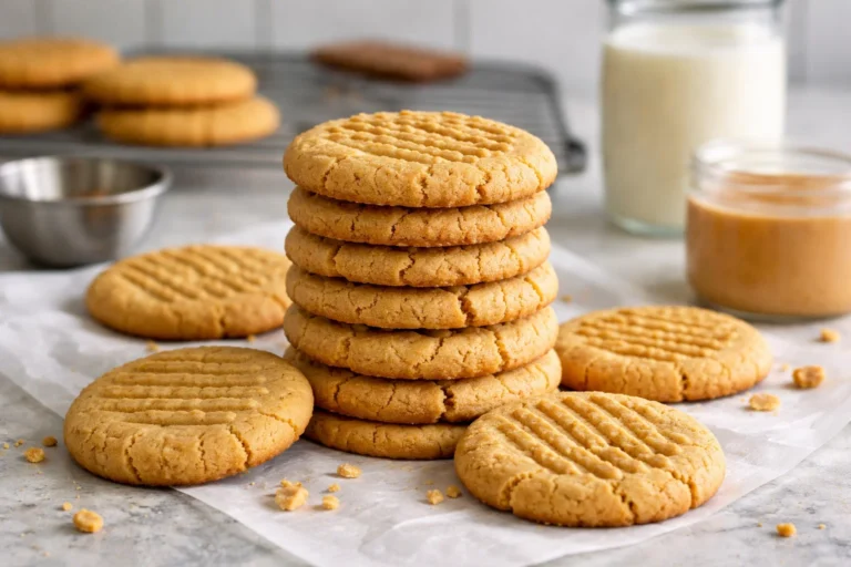 Cozy Soft Classic Peanut Butter Cookies