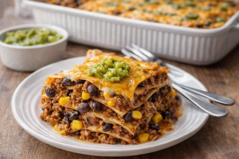 Cozy Tortilla Lasagna Quick Family Casserole