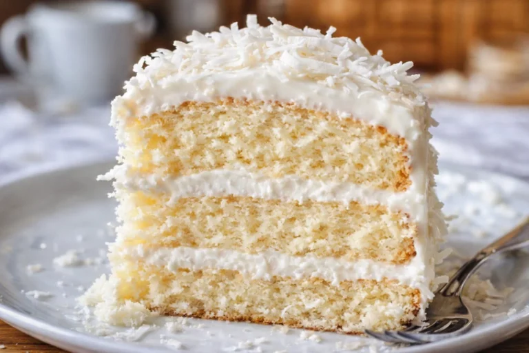 The Best Coconut Cake Recipe  Moist  Fluffy