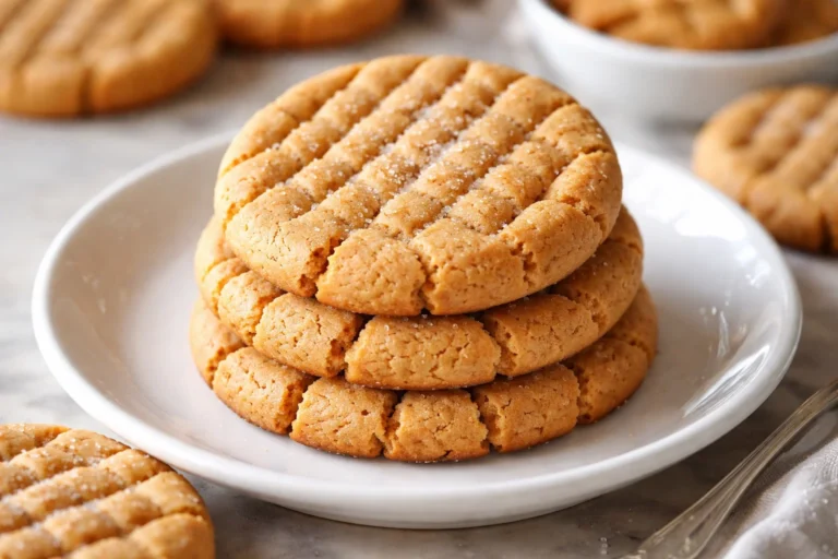 The Best Thick And Chewy Peanut Butter Cookies