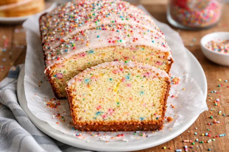 Cozy Funfetti Pound Cake For Birthdays