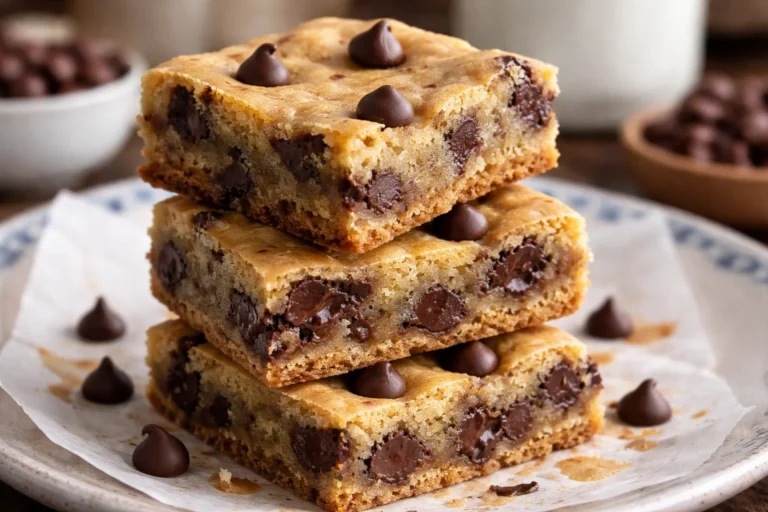 The Best Chocolate Chip Cookie Bars  Easy