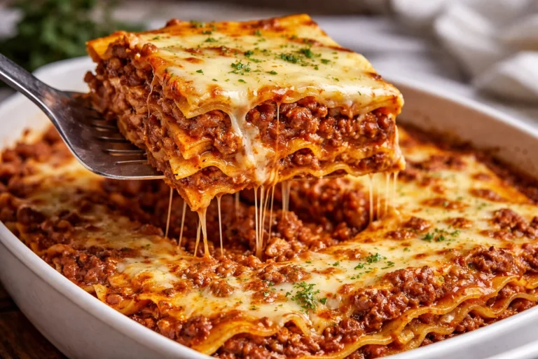 Easy Traditional Beef Lasagna Recipe, Classic Comfort