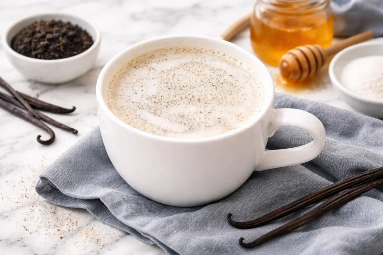 Easy Vanilla Milk Tea Recipe