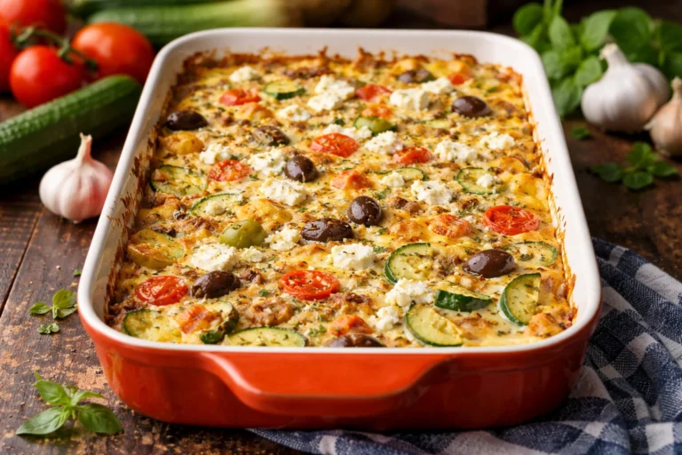 The Best Mediterranean Brunch Bake Savory