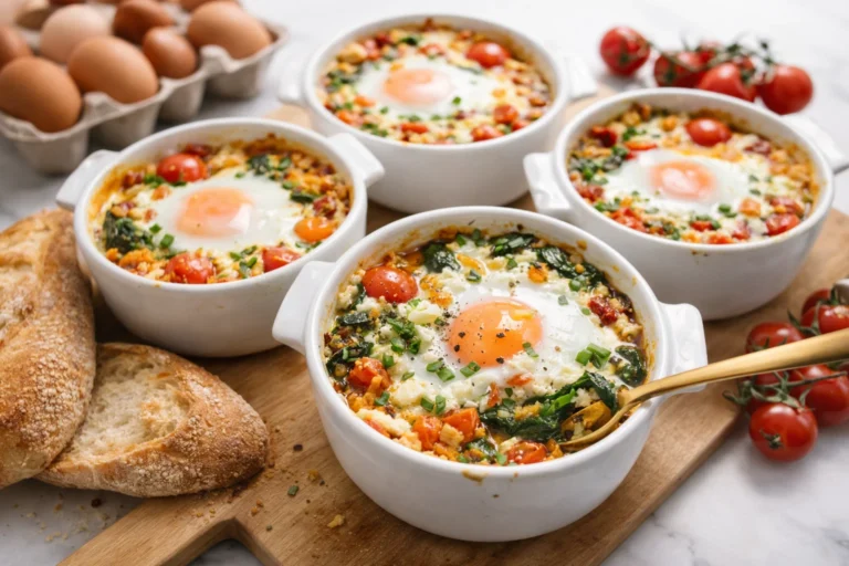 Baked Feta Eggs Recipe