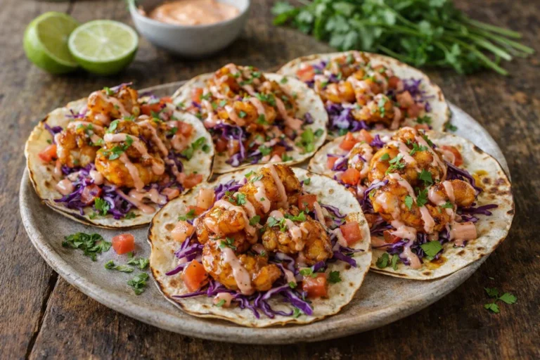 Bang Bang Shrimp Tacos Dynamite Shrimp