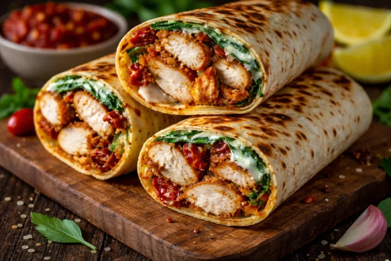 Best Homemade Crispy Chicken Wraps Quick  Easy