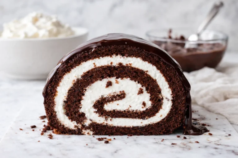 Chocolate Cake Roll Swiss Roll  Sallys Baking Addiction