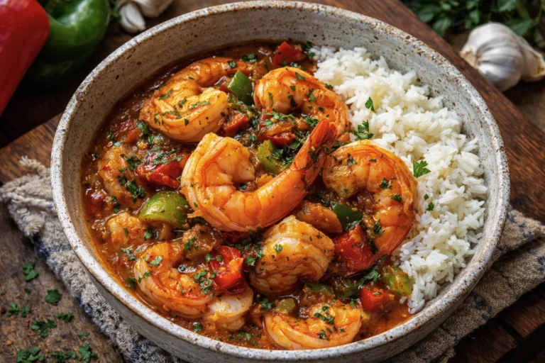 Cozy Shrimp Creole with Rice  Spice