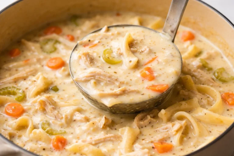 Creamy Chicken Noodle Soup
