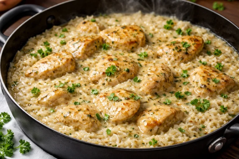 Creamy Herb Chicken  Basmati Rice  A Comforting, Flavor-Packed One-Pan Meal – The Food Journal