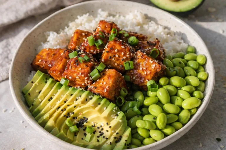Crispy Sticky Tofu