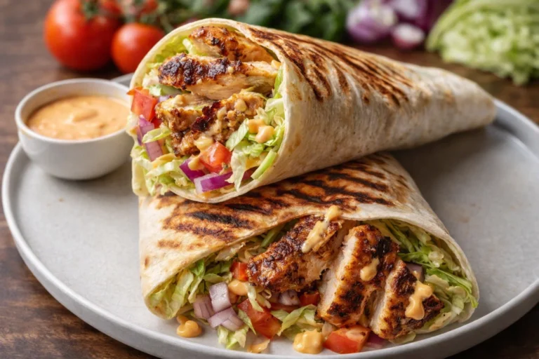 Chicken Shawarma with Creamy Garlic Sauce