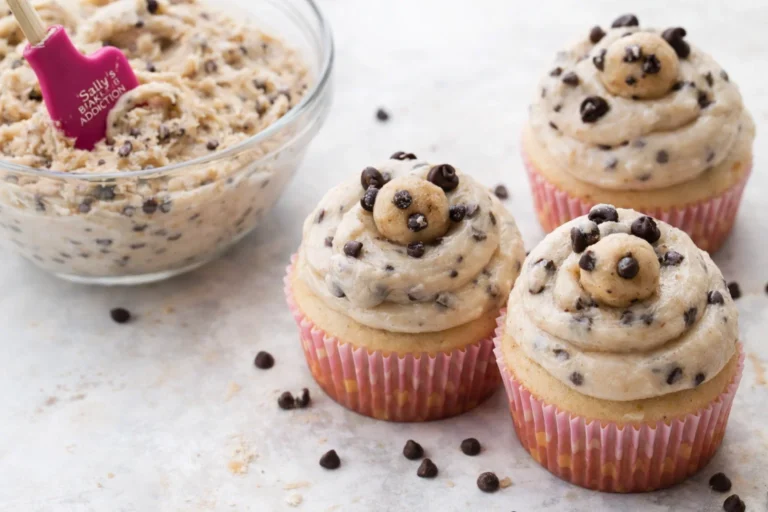 Cookie Dough Buttercream Frosting  Sallys Baking Addiction